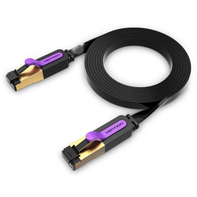 Cable de Red RJ45 STP Vention ICABG Cat.7/ 1.5m/ Negro