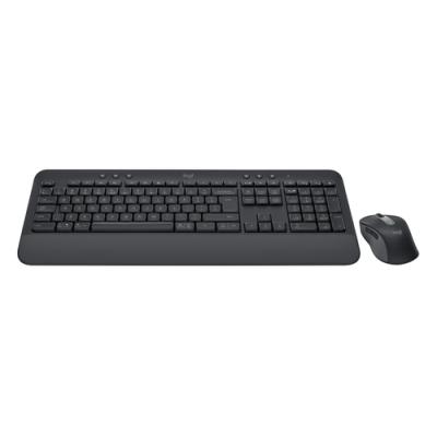 Teclado Logitech Mk650 Combo Italiano Color Grafito P/n: