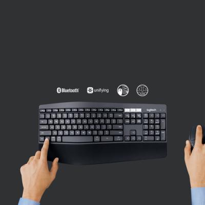 Pack Teclado Y Mouse Logitech Mk850 Aleman P/n:920-008221