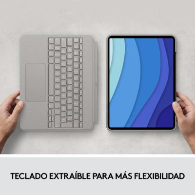 Teclado Bluetooth Funda Logitech Combo Pro Ipad Pro