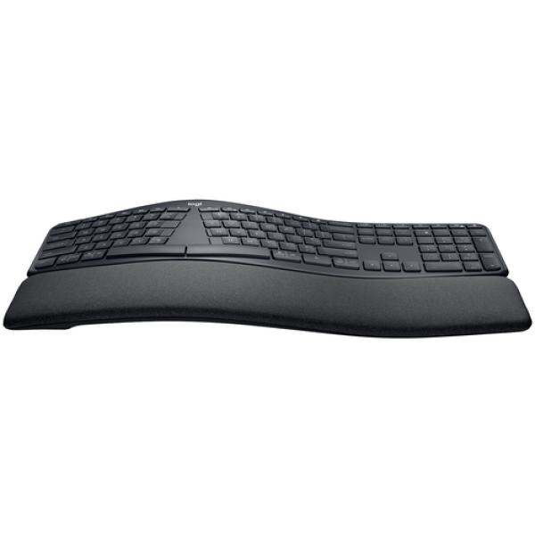 Teclado Logitech Ergo K860 Bluetooth Italiano Color Grafito P/n: 920-010106