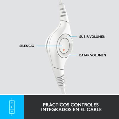 Headset Logitech H390 Microfono Con Supresion De Ruido Usb