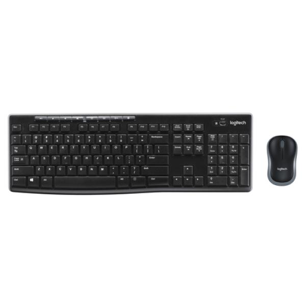 Teclado Logitech Wireless Combo Mk270 Aleman P/n: 920-004511