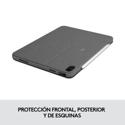 Teclado Bluetooth Funda Logitech Para Ipad Air (4ª5ª Gen)