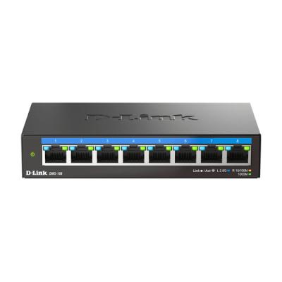 Switch No Gestionable Dlink Dms-108 8p Multigigabit 2,5g