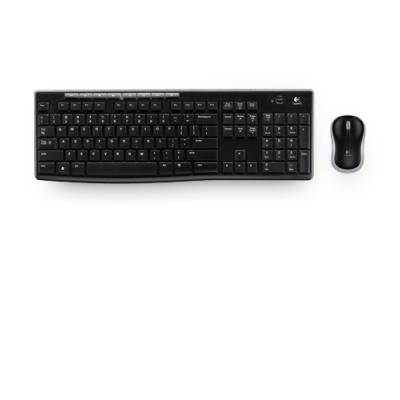 Teclado Logitech Wireless Combo Mk270 Ruso