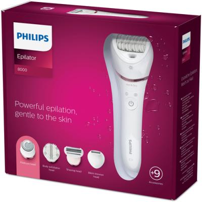 Depiladora Philips Epilator Bre740/10 Series 8000 Wet & Dry