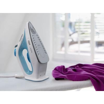 Plancha De Vapor Braun Texstyle Si1050bl Azul/blanca Suela De