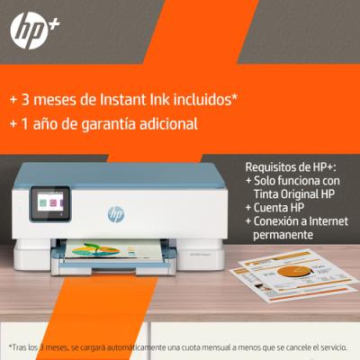 Multifuncion Hp Envy 7221e 15/10ppm Wifi / Duplex / Scanner