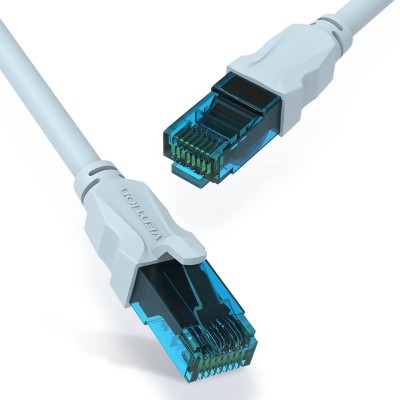 Cable de Red RJ45 UTP Vention VAP-A10-S100 Cat.5e/ 1m/ Azul y