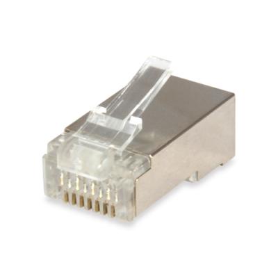 Kit 100 Conectores Rj45 Equip Categoria 6 Ftp Con Guia Y