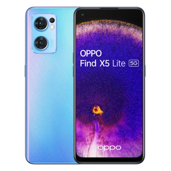 Smartphone Oppo Find X5 Lite 8GB/ 256GB/ 6.43'/ 5G/ Azul Estelar