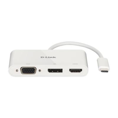 Adaptador Usb-c D-link Dub-v310 A 1xhdmi 4k 1xdisplayport 4k