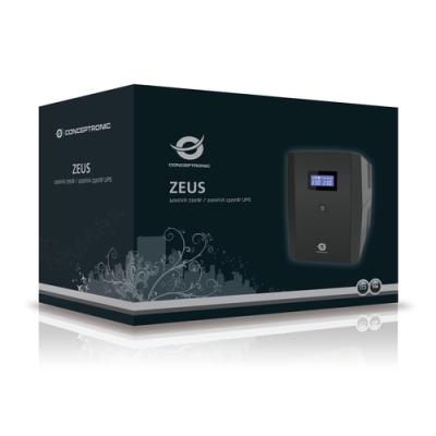 Sai 2200va Conceptronic 1320w 2 Shucko + 3 Iec Proteccion