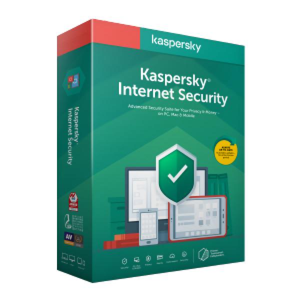 Kaspersky Kis Antivirus Internet Security 3 Dispositivos 1 Año