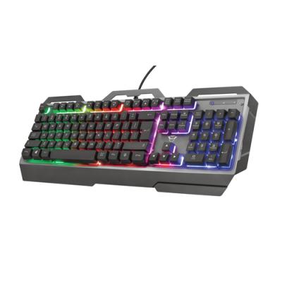 Teclado Trust Gaming Gxt 856 Torac Iluminacion Led