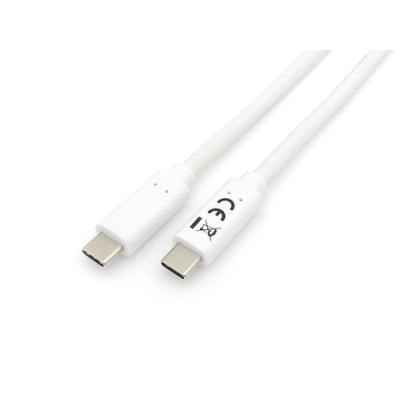 Cable Usb-c Macho Usb-c Macho Usb 3.2 1m Transferencia 5g 3a