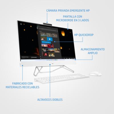 Ordenador All In One Hp 24-cb005ns Celeron J4025 23.8" Fhd