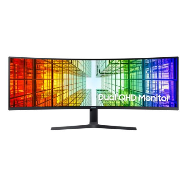 Monitor 49" Curvo Hdmi Displayport Usb-c Samsung Ls49a950uiuxen Qled 5120x1440 Usb, Rj45, Curvatura 1800r, Kvm Switch,