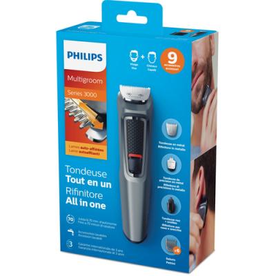 Cortapelo Philips Mg3757/15 Multigroom Series 3000 Con 9