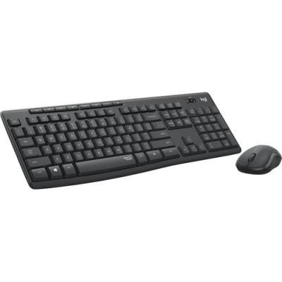 Teclado Logitech Mk295 "portugues" Silent Wireless Combo Color