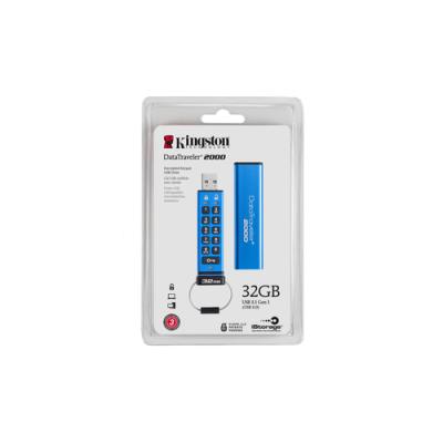 Memoria Usb 32gb Kingston Usb3.1 Dt2000/32gb Teclado