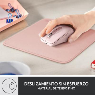 Alfombrilla Logitech Mouse Pad Studio Series Color Rosa Oscuro