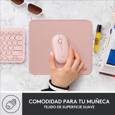 Alfombrilla Logitech Mouse Pad Studio Series Color Rosa Oscuro