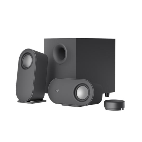 Altavoces 2.1 Logitech Bluetooth Z407 Grafito P/n:980-001348