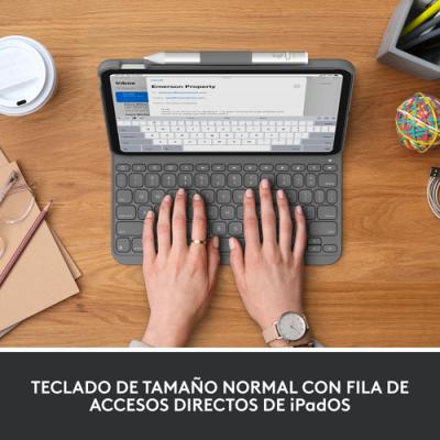 Teclado Bluetooth Funda Logitech Slim Folio Para Ipad ( 10