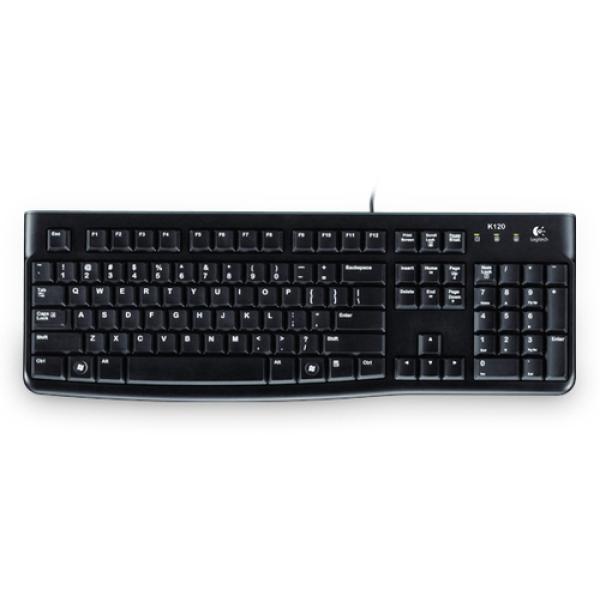 Teclado Logitech Oem K120 Italiano For Bussines (oem) Usb P/n: 920-002517