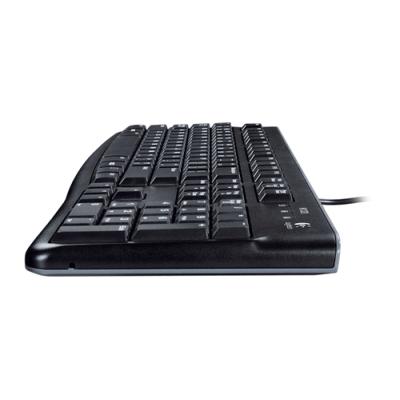 Pack Teclado Y Mouse Logitech Mk120 Italiano Con Cable Usb