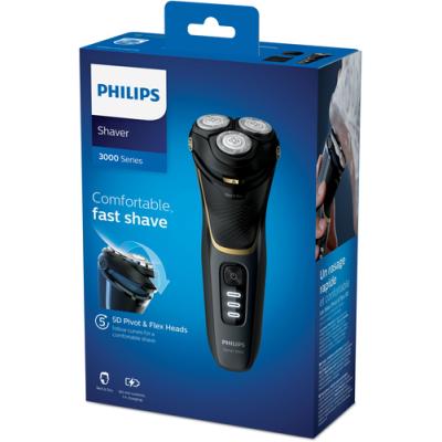 Afeitadora Philips S3333/54 Serie 3000 3 Cabezales Uso En