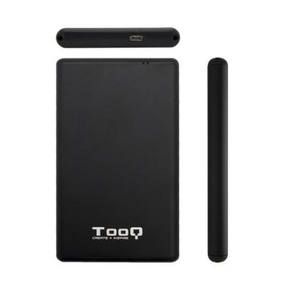 Caja Externa 2.5" Tooq Tqe-2533b 2,5" 9,5sata Usb 3.1 Gen2