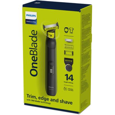 Afeitadora Philips Oneblade Pro 360 Qp6541/15 Recorta Perfila Y