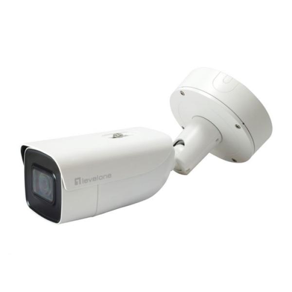 Camara Ip Level One Gemini Zoom 8mp Zoom 2.8 A 12mm Motorizado Ir 60m Poe H.265