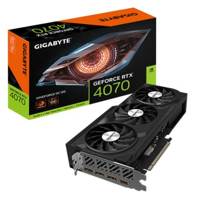 Vga Gigabyte Rtx 4070 Windforce Oc 1.0 12gb Gddr6x 3displayport