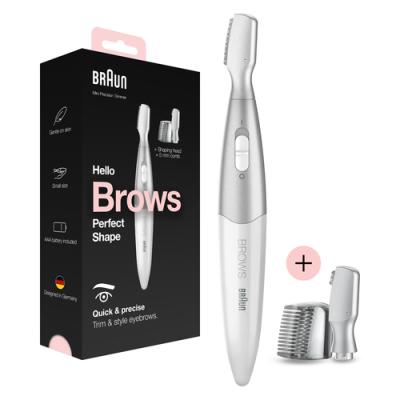 Recortadora Para Cejas Braun Fg1106 Alta Precision Pila Aaa