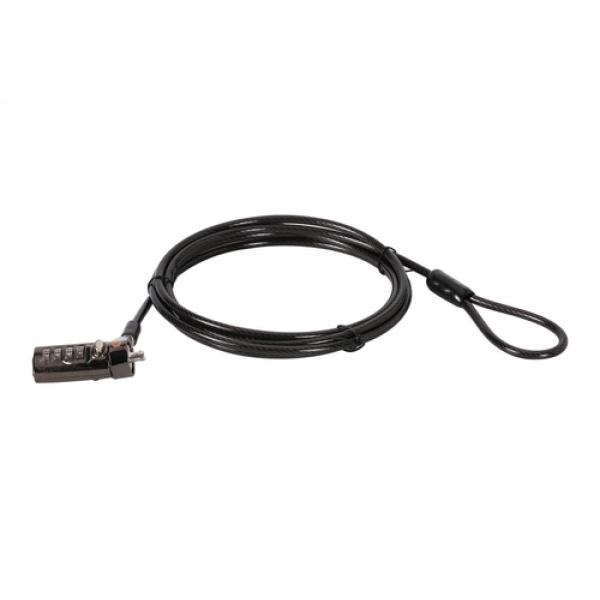 Cable De Seguridad Conceptronic Custodio01bn Nano Por Combinacion 4 Digitos 1.8m