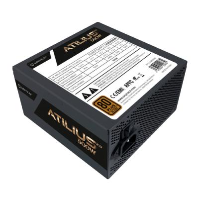 Fuente De Alimentacion Unyka Atx Uk212501 Atilius 2.0 Black