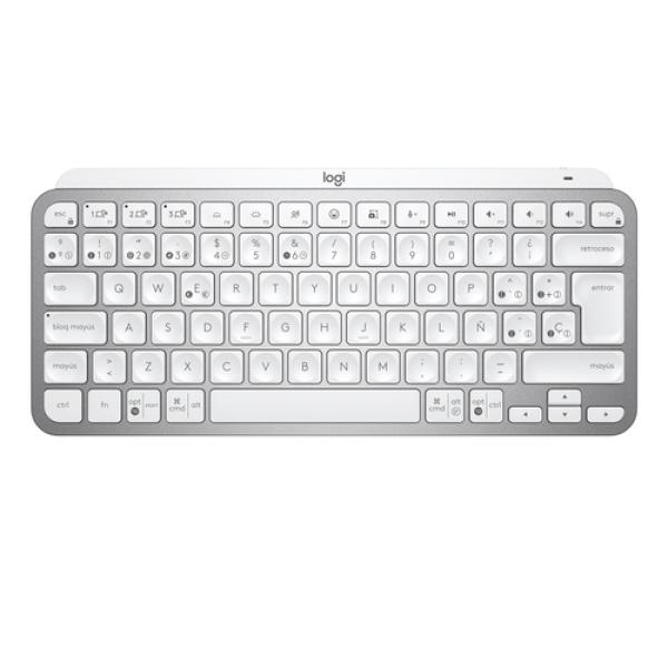 Teclado Logitech Bluetooth Mx Keys Mini Iluminado Compacto Recargable Usb-c 920-0010491