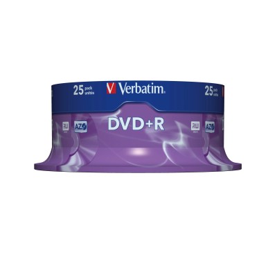 DVD+R Verbatim Advanced AZO 16X/ Tarrina-25uds