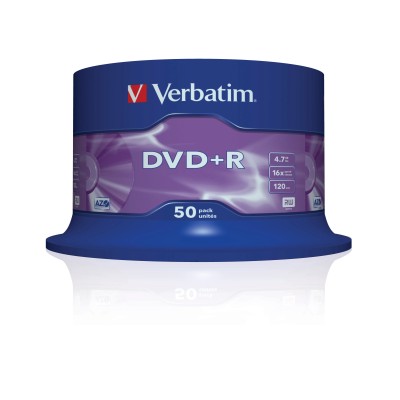 DVD+R Verbatim Advanced AZO 16X/ Tarrina-50uds