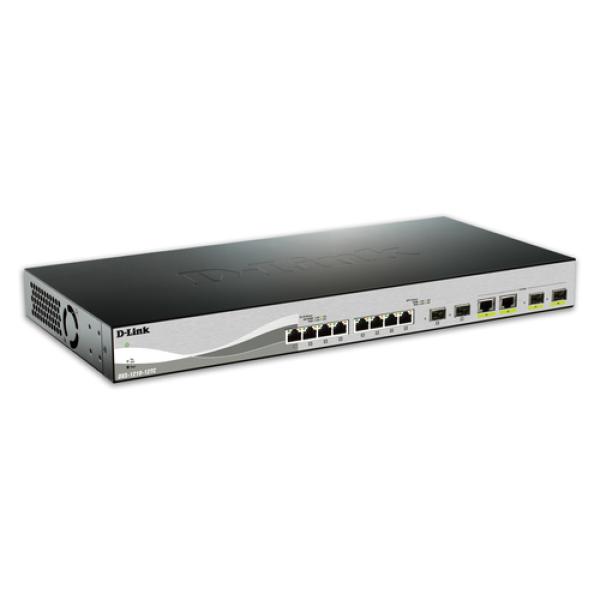 Switch Gestionable L2 D-link Dxs-1210-10tc 8-port 10gbase-t, 2-port Sfp+, 2-port 10gbase-t/sfp+ Combo Multi-gigabit