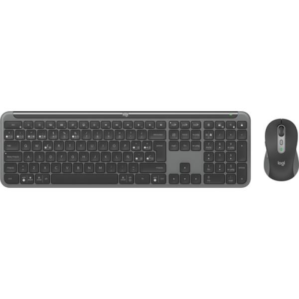 Pack Teclado Y Mouse Logitech Wireless Y Bluetooth Signature Mk950 Slim For Business 920-012506