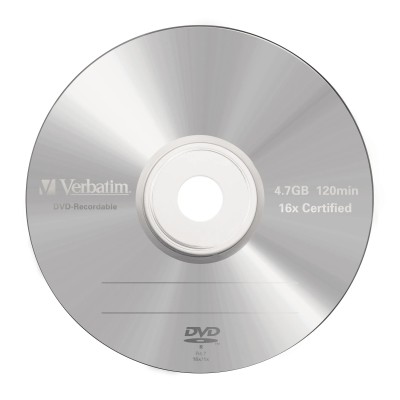 DVD-R Verbatim Advanced AZO 16X/ Caja-5uds