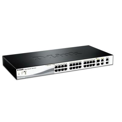 Switch Semigestionable D-link Des-1210-28p 24p Eth Poe (193w) +