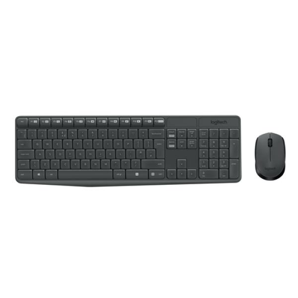 Pack Teclado Y Mouse Logitech Wireless Mk235 (keyboard And Mouse) "teclado Ingles Internacional" P/n:920-007931