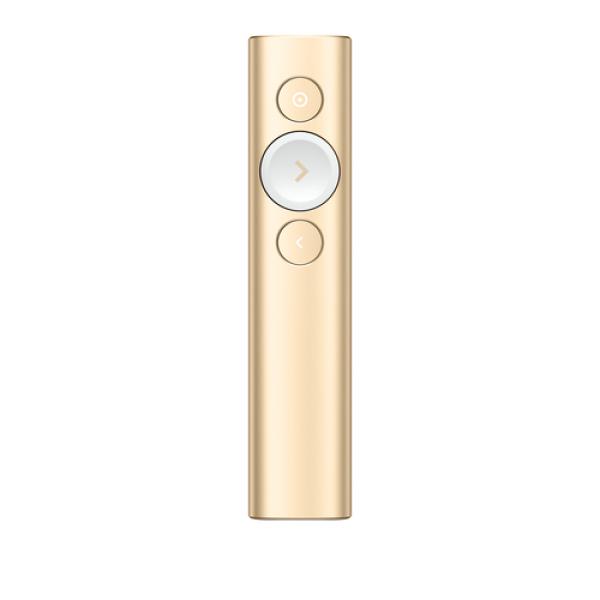 Presenter Logitech Spot Light Retail Color Gold Wireless Presenter P/n:910-004862