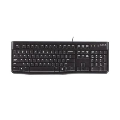 Teclado Logitech K120 Retail Frances Con Cable Usb